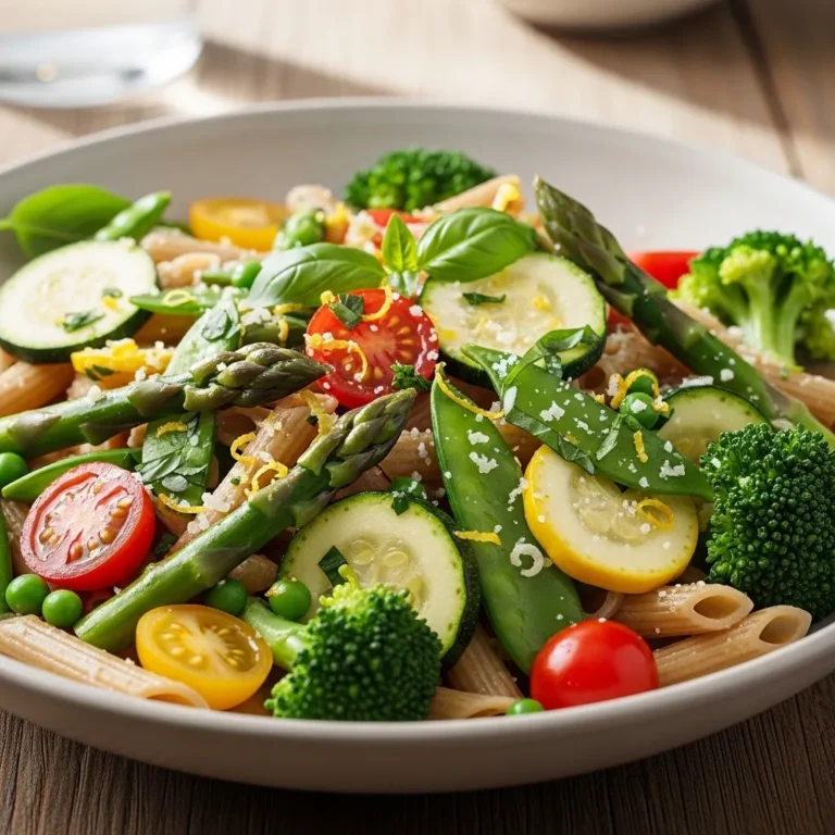 Pasta Primavera Healthy