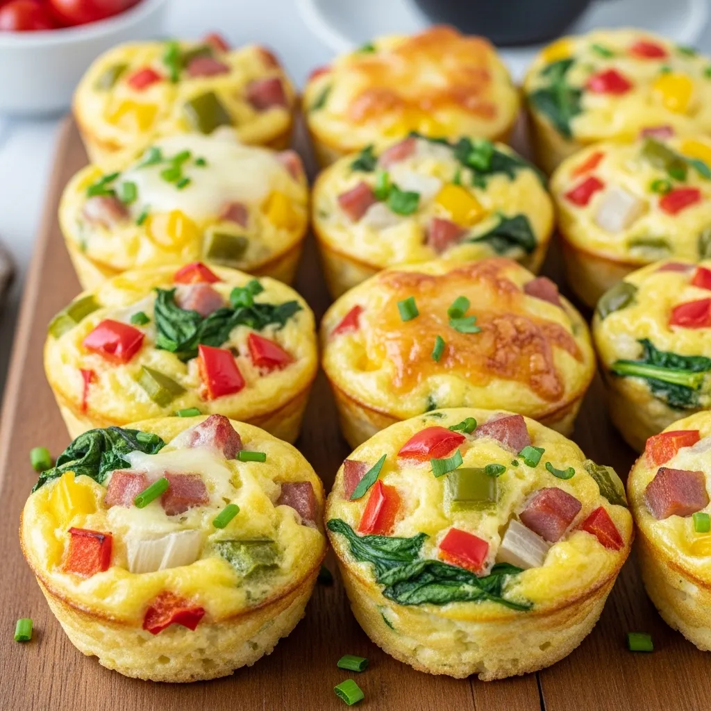 Egg Muffins with Veggies