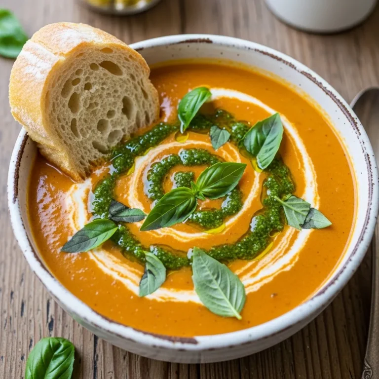 Creamy Tomato Basil Soup