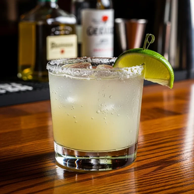 Classic Margarita with Fresh Lime