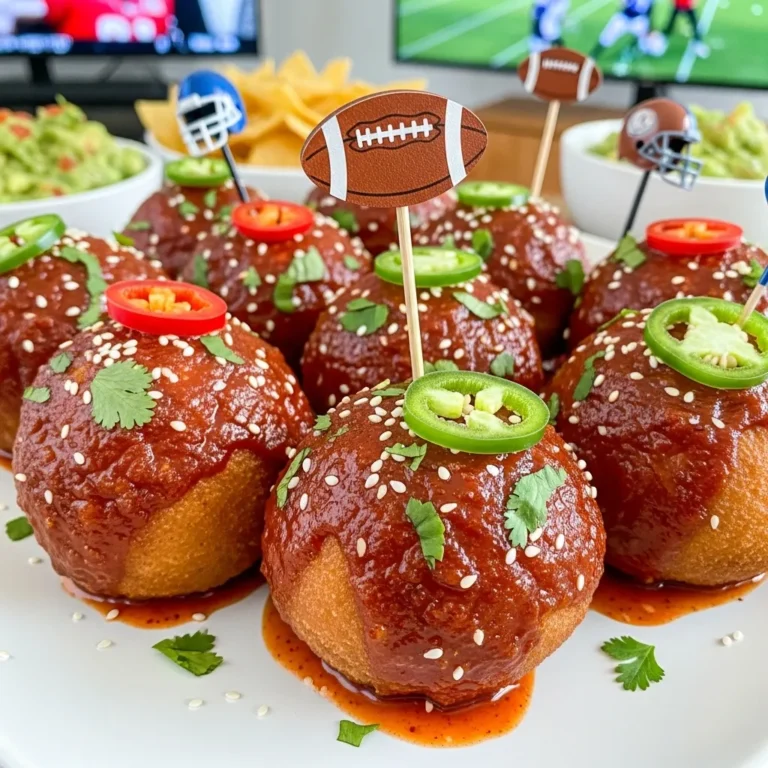 Easy Spicy Mexican Donkey Balls for Game Day