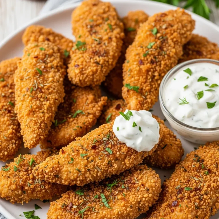 Crispy Greek Chicken Tenders in the Air Fryer