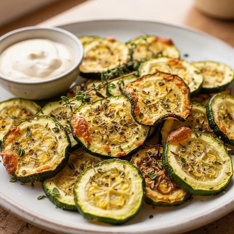 Baked Zucchini Chips