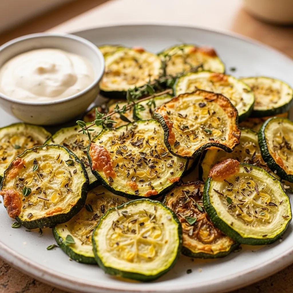 Baked Zucchini Chips