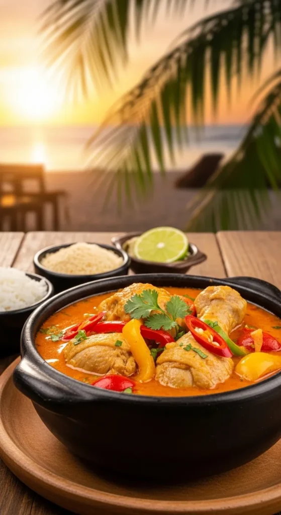 Spicy Brazilian Coconut Chicken – Summer Dinner Magic
