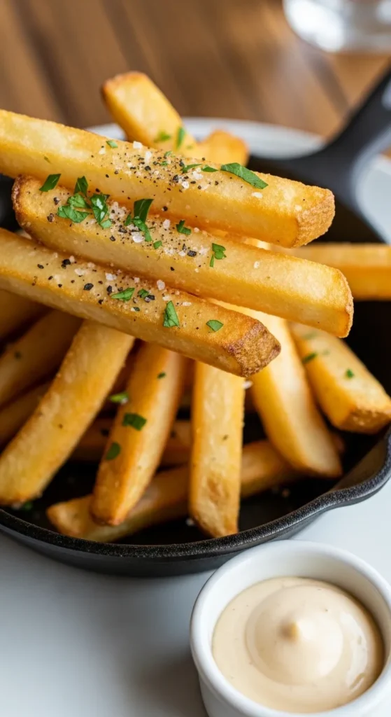 Crispy Oven Fries Homemade