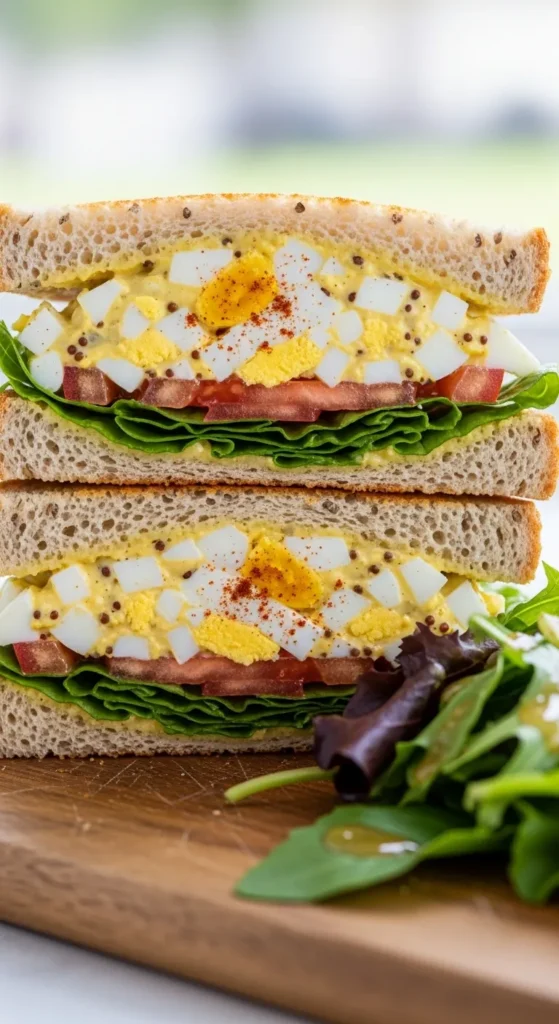 High Protein Egg Salad Sandwich