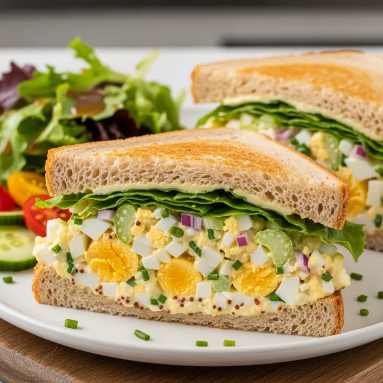 High Protein Egg Salad Sandwich