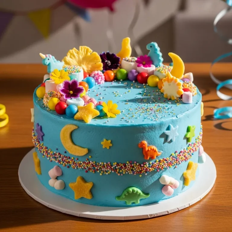 Kids Funfetti Birthday Cake