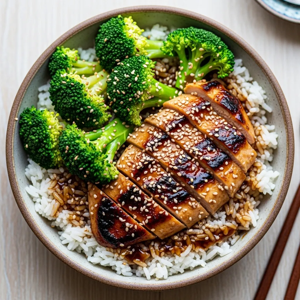 Quick Teriyaki Chicken Bowls