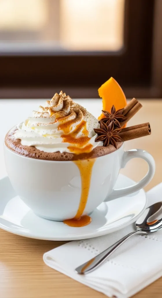 Pumpkin Spice Hot Chocolate