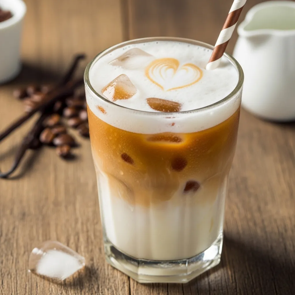 Easy At Home Iced Vanilla Latte