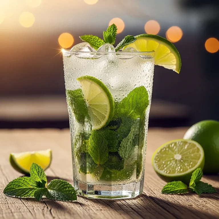 Virgin Mojito With Fresh Mint