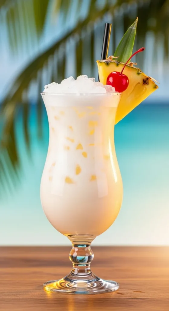 Virgin Pina Colada with Coconut Milk