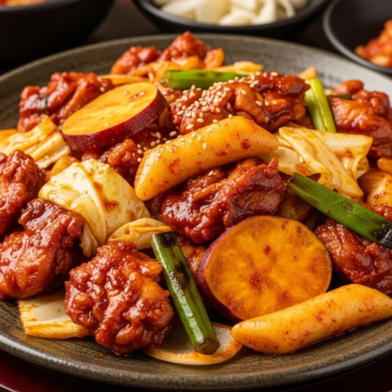 Dakgalbi Spicy Stir Fry Chicken