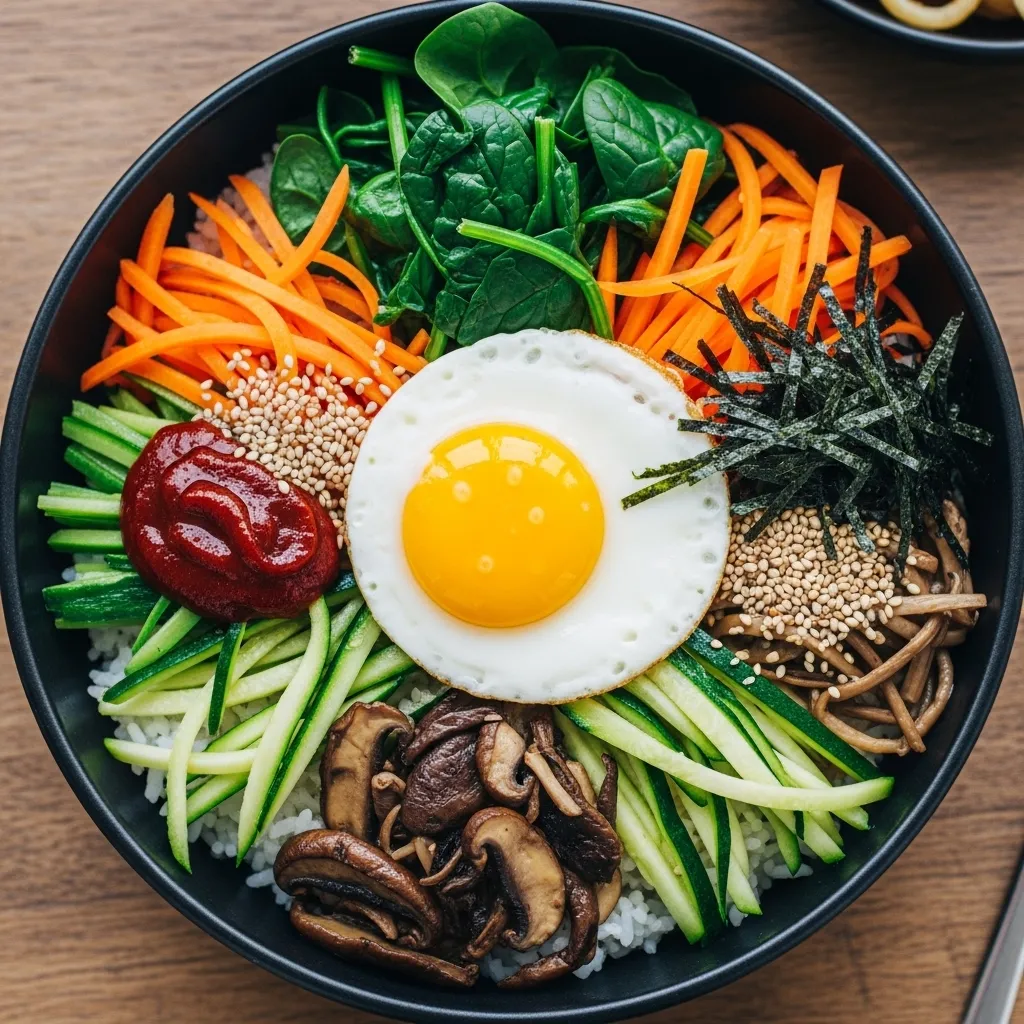 Easy Bibimbap Recipe at Home