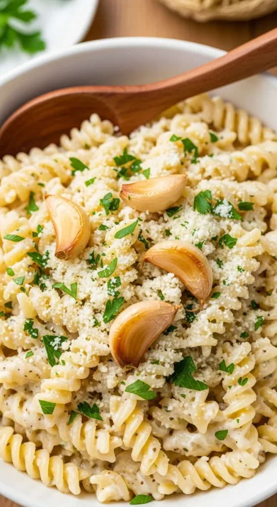 Creamy Garlic Parmesan Pasta