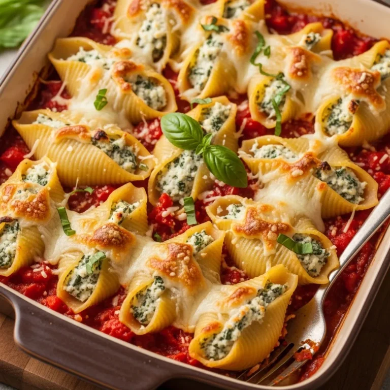Spinach Ricotta Stuffed Shells Recipe