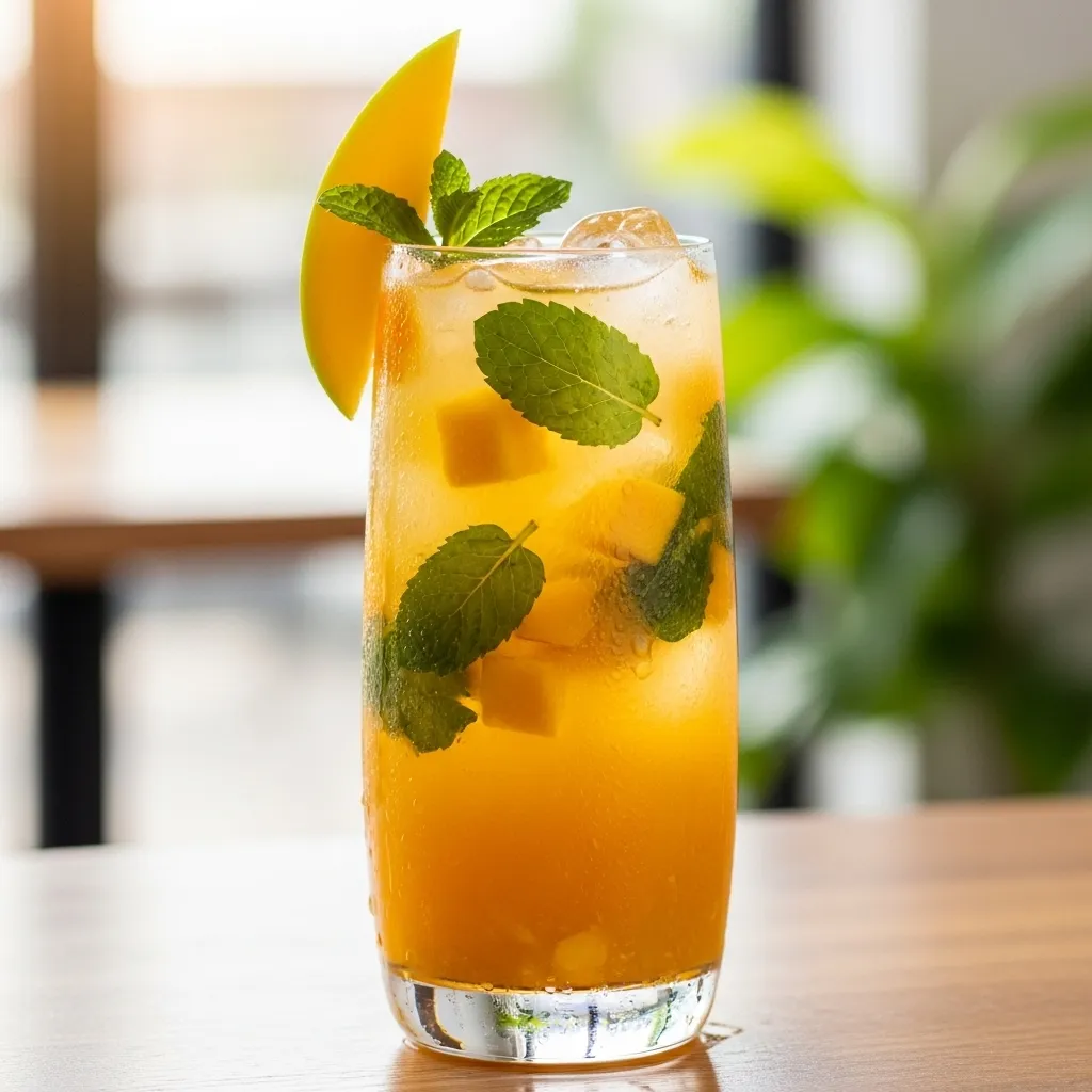 Mango Mint Spritzer Non-Alcoholic