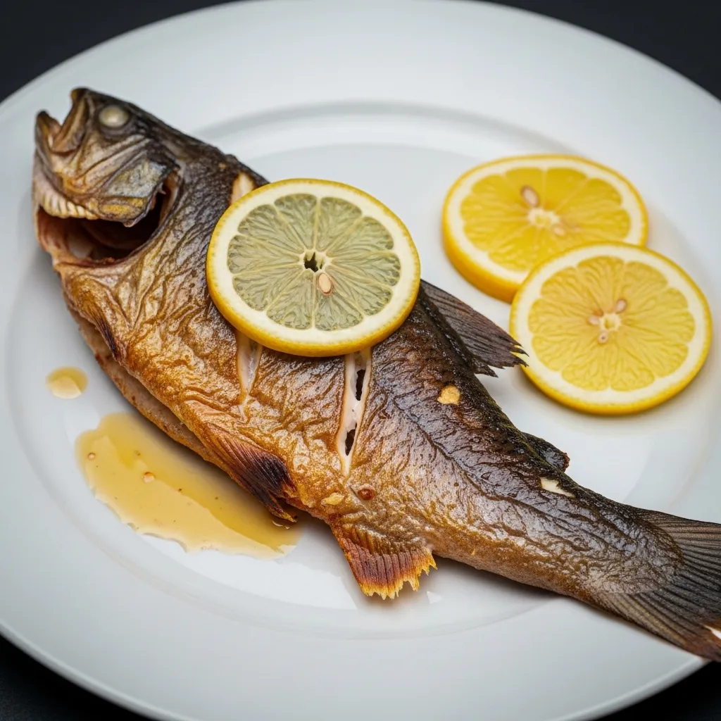 Broiled Arctic Char with Lemon