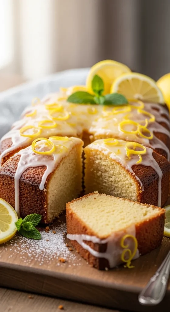 Lemon Drizzle Cake Easy Recipe