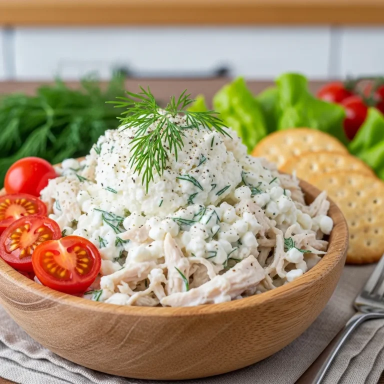 Cottage Cheese Chicken Salad