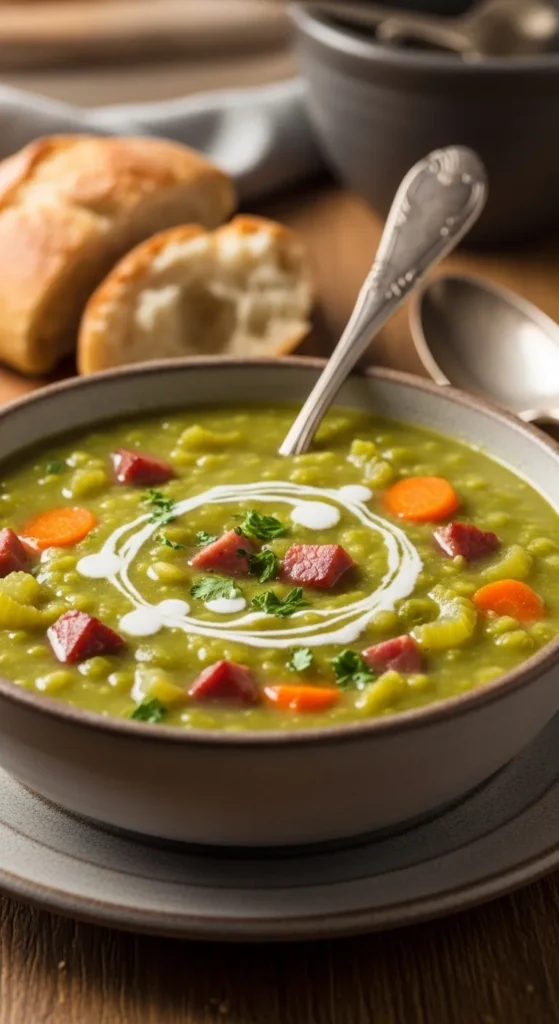 Split Pea Soup with Ham