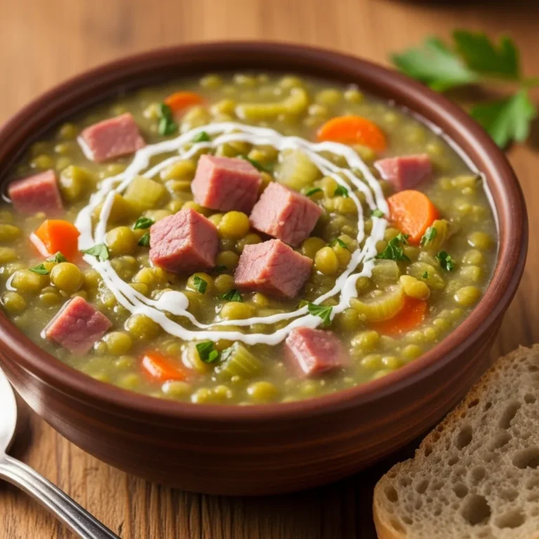 Split Pea Soup with Ham