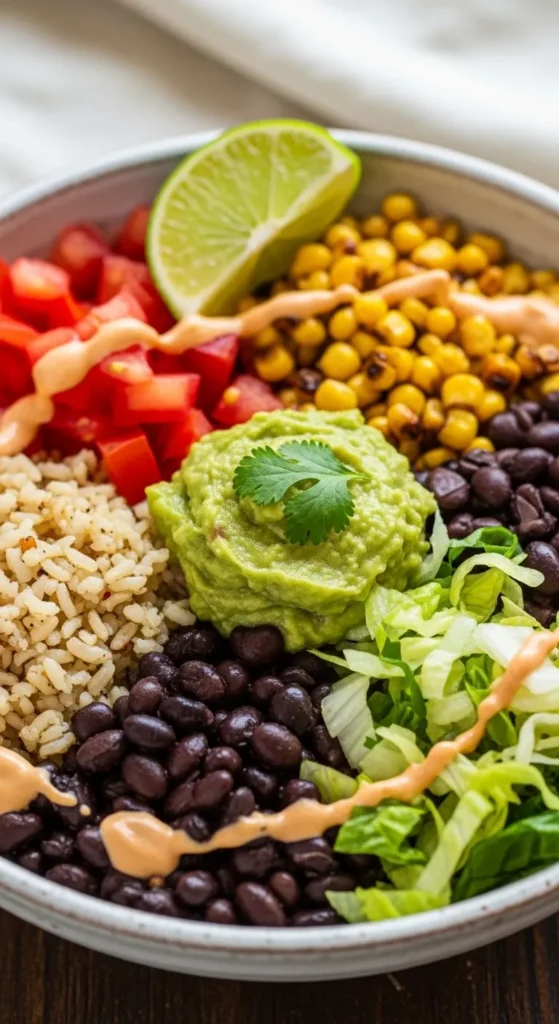 Burrito Bowls Recipe Vegetarian