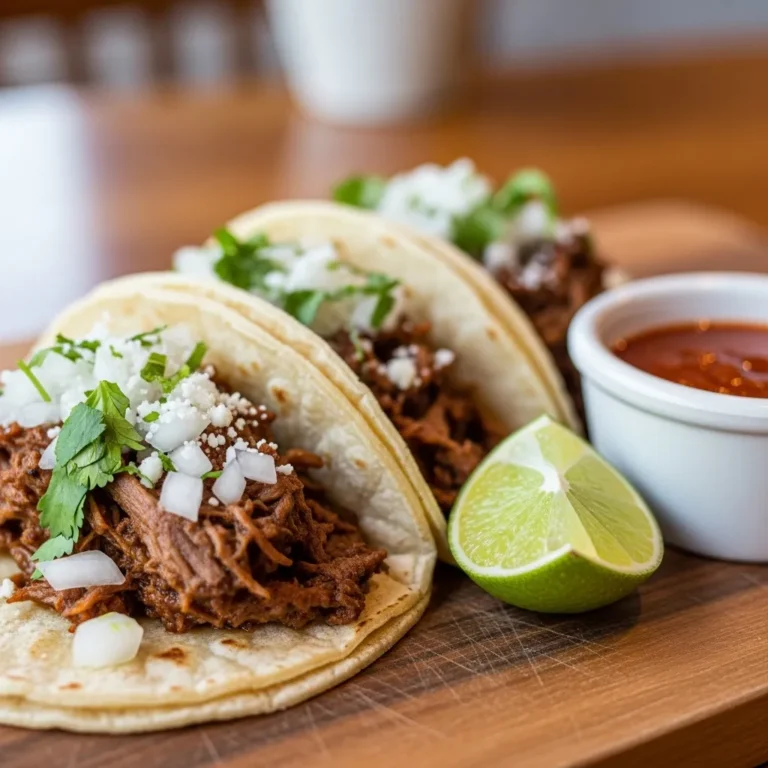 Easy Beef Barbacoa Tacos