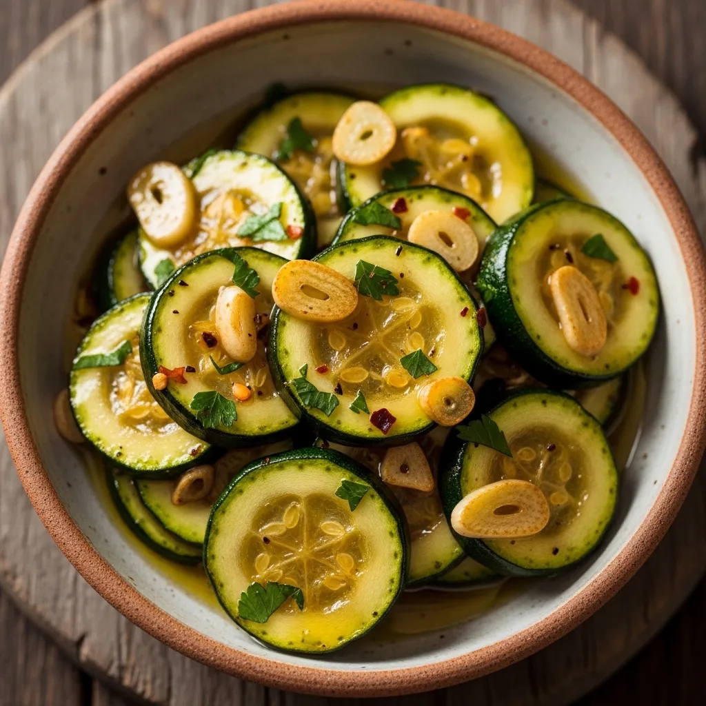 Sauteed Zucchini with Garlic