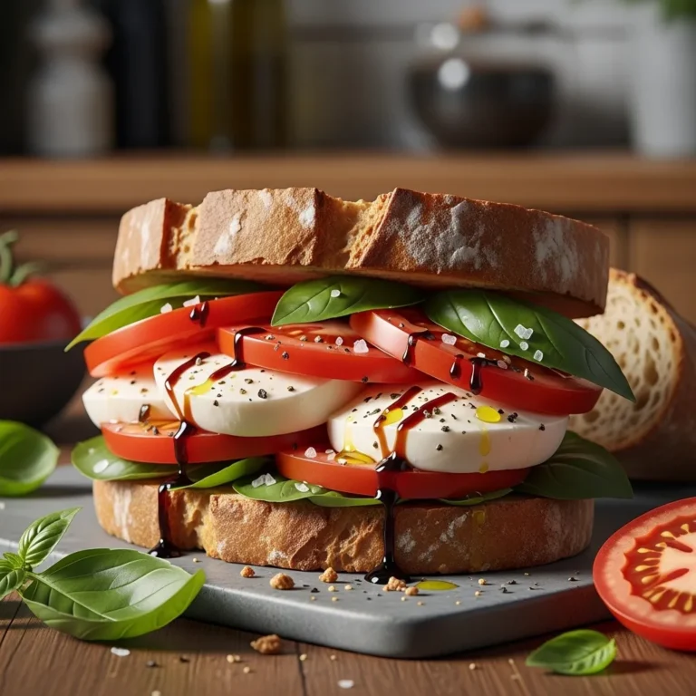 Easy Caprese Sandwich Recipe