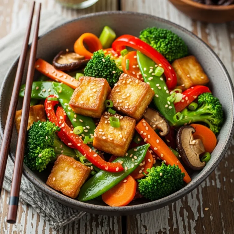 Vegetarian Tofu Stir Fry