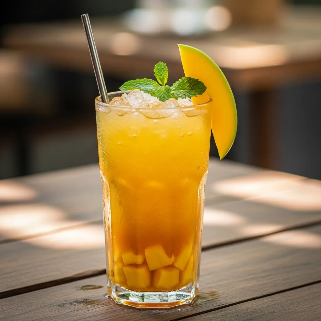 Iced Mango Green Tea