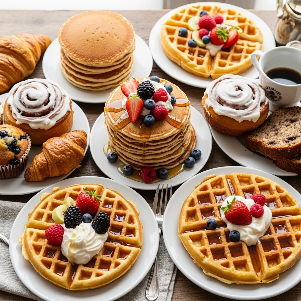 Pancakes, Waffles & Bakes