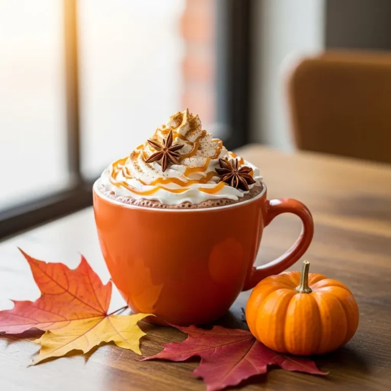 Pumpkin Spice Hot Chocolate
