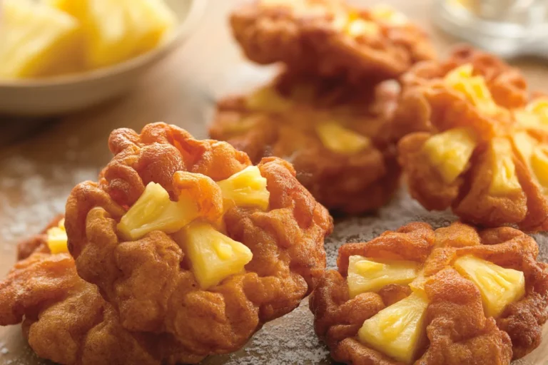 Pineapple Fritters – Crispy, Sweet & Irresistible