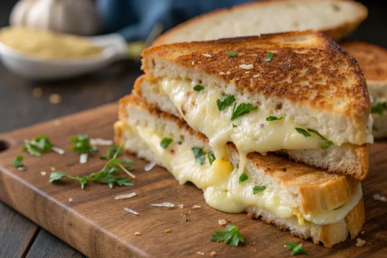 Garlic Bread Grilled Cheese: The Ultimate Comfort Sandwich