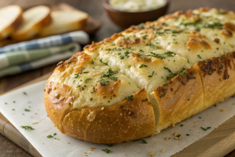 Garlic Herb and Cheese Bread: Crispy, Cheesy, and Irresistibly Aromatic