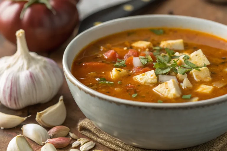 Garlic Soup for Colds: Warm, Soothing, and Immune-Boosting