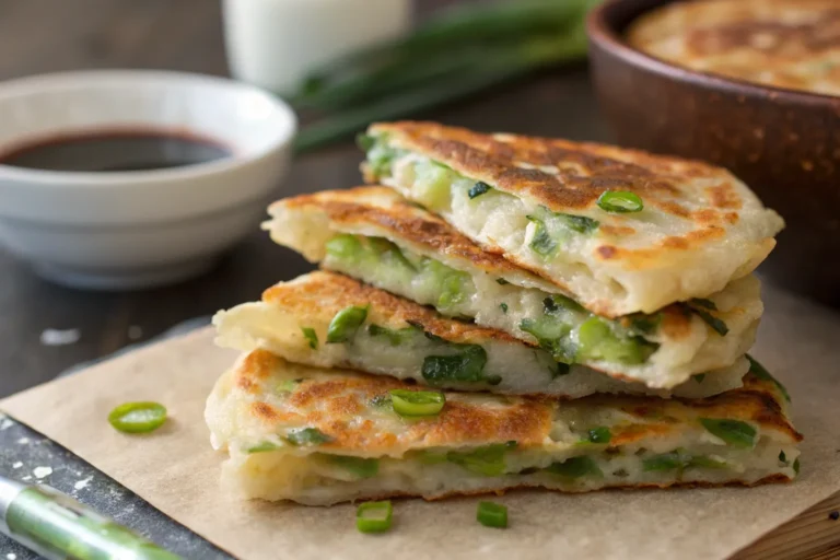 Rice Paper Scallion Pancakes: Crispy, Chewy, and Addictively Good