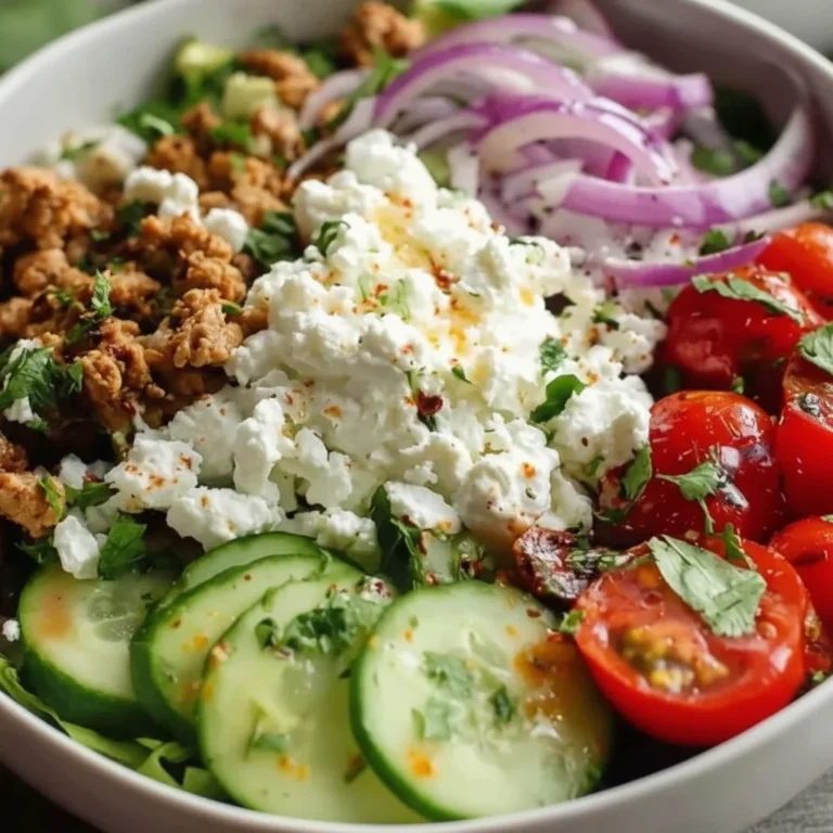 Mediterranean Ground Turkey Bowls