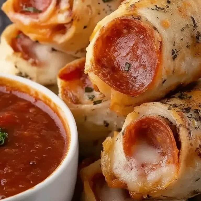 Irresistible High Protein Pepperoni Pizza Rolls