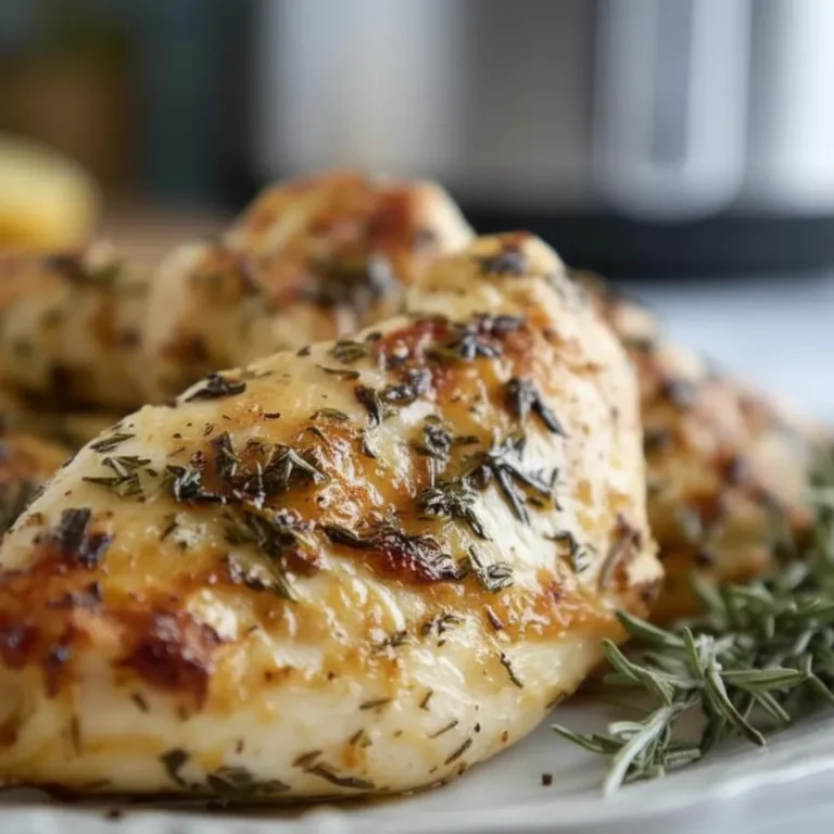 Air Fryer Lemon Herb Chicken Breast