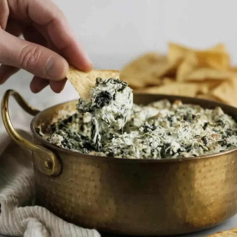 High Protein Spinach Artichoke Dip | Creamy & Flavorful Delight