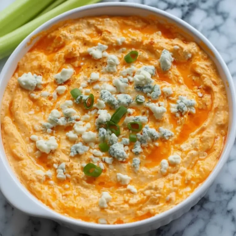 Cottage Cheese Buffalo Chicken Dip
