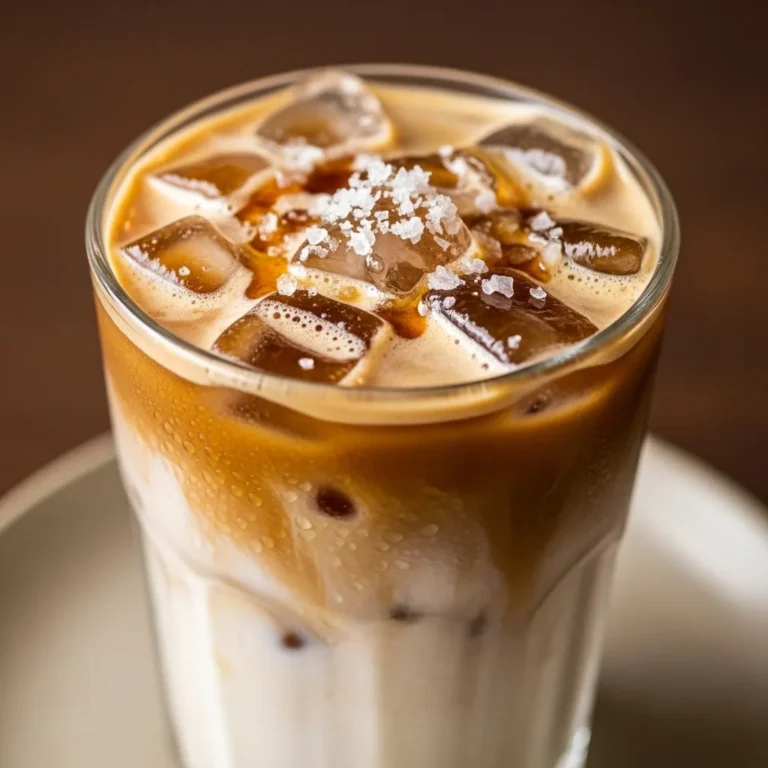 Iced Salted Maple Latte Recipe