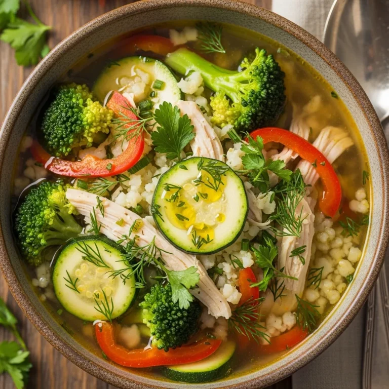 Low Carb Chicken Soup