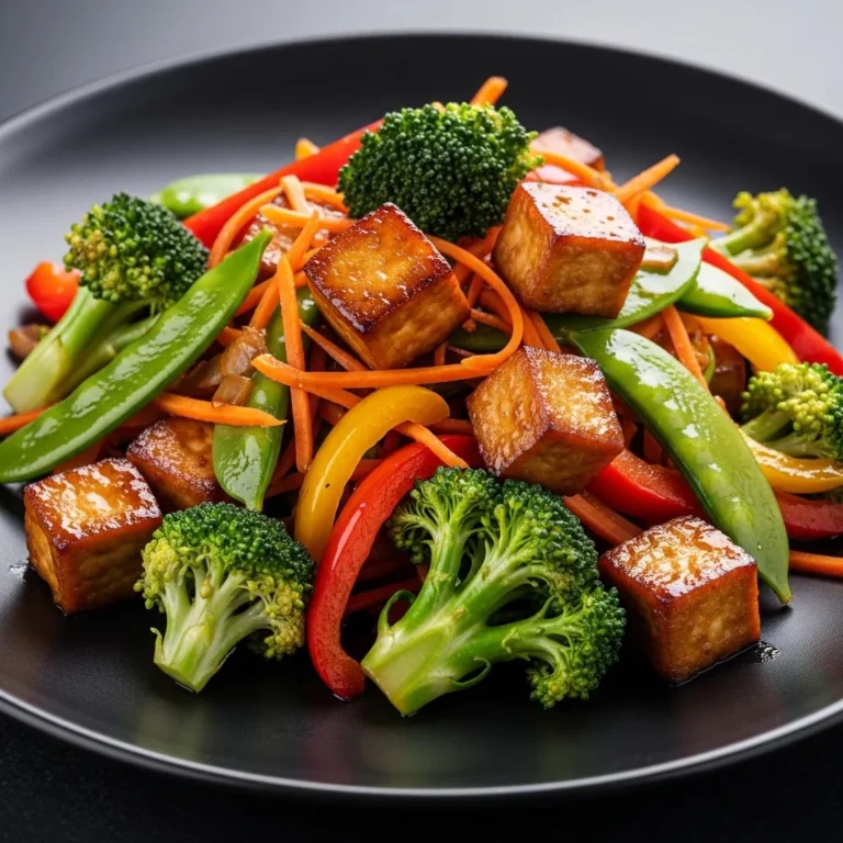Vegetarian Stir Fry Recipe with Tofu