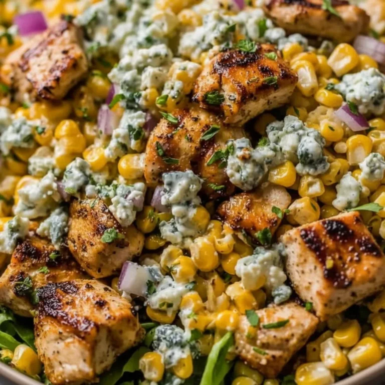 High Protein Chicken Street Corn Salad